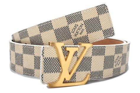 louis vuitton mens white and gold belt replica|louis vuitton belt copy.